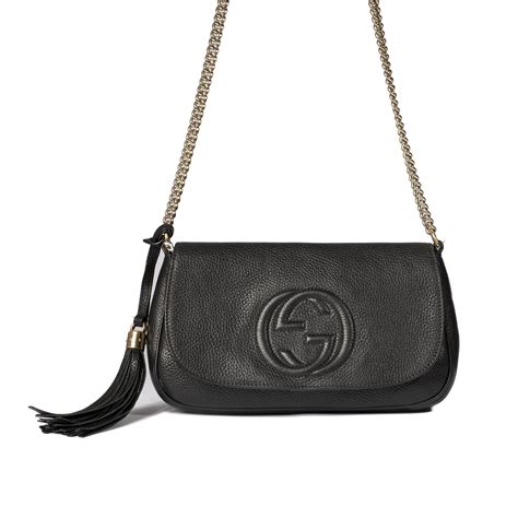 gucci crossbody bag gold chain|gucci handbags with gold chain.